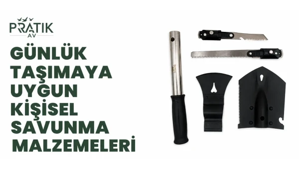 Günlük Taşımaya Uygun Kişisel Savunma Malzemeleri